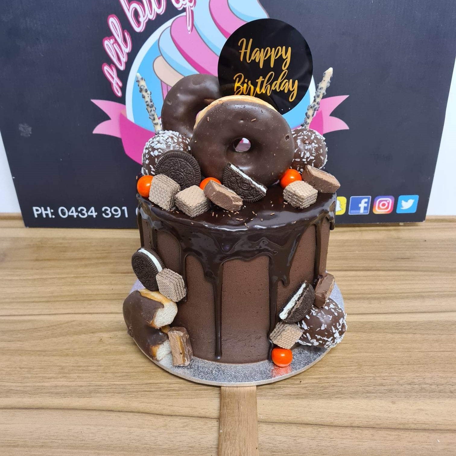 Chocolate Overload Cake Delivery in Sussex | Harry Batten